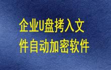 有哪些軟件能讓企業(yè)U盤拷入的文件自動加密？